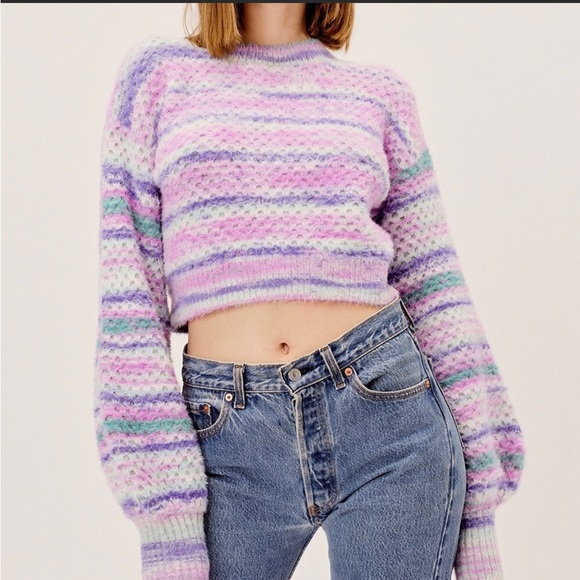 For Love And Lemons Sweaters For Love Lemons Xs Lantern Puff